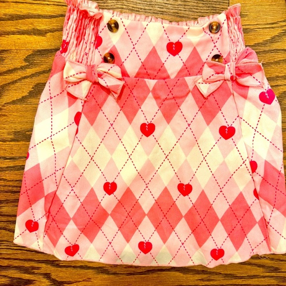 LOL “Eye Candy” Kids Graphic Sweatshirt with matching plaid skirt NWOT SZ 5-6Y - Picture 3 of 4